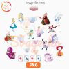 Alice In Wonderland PNG Bundle, Cheshire Cat PNG, Queen Of Hearts PNG Clipart