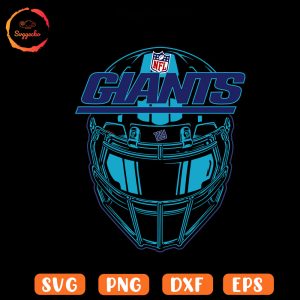 Giants Helmet SVG, New York Giants SVG PNG Cricut Files