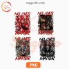No Lives Matter Horror PNG Bundle, Halloween Movies PNG Files