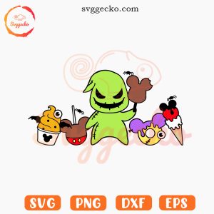 Oogie Boogie Disney Snacks SVG, Family Trip SVG, Disneyland Halloween Trip SVG PNG Cricut