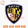 Ravens Alternate Logo SVG, Baltimore Ravens Football SVG PNG Cricut Files
