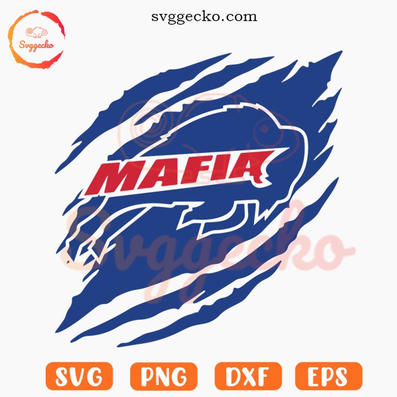 Gecko Bison Bills Mafia Scratch SVG, Buffalo Bills Football SVG, NFL Team SVG PNG ...