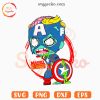 Captain America Zombie SVG, Marvel Zombies SVG, Superhero Halloween SVG PNG Cricut Files
