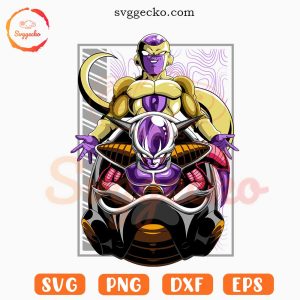 Frieza SVG, Brood Of Evil SVG, Dragon Ball SVG PNG Cutting Files