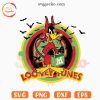Daffy Duck Looney Tunes Halloween SVG PNG Cut Files
