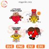 Little Miss Bad Bunny SVG Bundle, Cute Benito SVG, Bebesota SVG PNG Files
