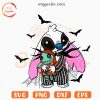 Baby Stitch Jack Skellington With Sally Doll SVG, Cute Nightmare Before Christmas SVG PNG