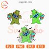Stitch Oogie Boogie SVG Bundle, Funny Disney Halloween SVG, Nightmare Christmas Ghost SVG PNG
