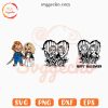 Chucky And Tiffany SVG Bundle, Horror Dolls Couple SVG, Happy Halloween SVG PNG Cricut
