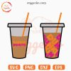 Dunkin Donuts Coffee SVG PNG DXF EPS Digital Download