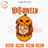 Chucky Pumpkin Happy Halloween SVG, Killer Doll SVG, Scary Movie SVG PNG Cut Files