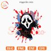 Stitch Scream Ghostface SVG, Funny Halloween Disney SVG PNG Files