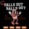 Falls Out Balls Out SVG, Game Day SVG, Football Season SVG PNG Cut Files