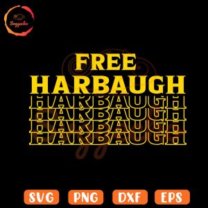 Free Harbaugh SVG, Jim Harbaugh SVG, Michigan Wolverines SVG PNG Cricut