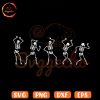 Skeleton Halloween Dancing SVG, Spooky SVG, Funny Party SVG PNG Cricut