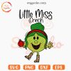 Little Miss Grinch SVG, Cute Little Miss Christmas SVG PNG Downloads