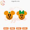 Disney Mouse Head Pumpkin SVG, Disney Halloween SVG, Mickey Pumpkin SVG PNG Digital Download