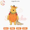 Winnie The Pooh Pumpkin Costume SVG, Pooh Halloween SVG, Disney Cartoon Halloween SVG PNG Cricut