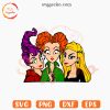 Sanderson Sisters Girl SVG, Hocus Pocus Cute SVG, Funny Halloween Movie Witch SVG PNG Files