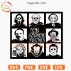 The Psycho Bunch Horror SVG, Halloween Movie Characters SVG, Killers Film SVG PNG EPS DXF