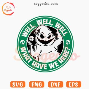 What Have We Here Oogie Boogie Starbucks SVG, Nightmare Christmas Halloween SVG PNG Files