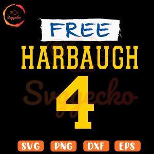 Free Harbaugh 4 SVG, Funny Jim Harbaugh SVG, Michigan Football SVG PNG Files
