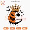 Pumpkin King Face SVG, Jack Skellington SVG, Nightmare Before Christmas SVG PNG Digital Cricut Files