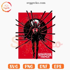Stranger Things Vecna SVG PNG DXF EPS For Cricut