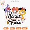 Minnie Sanderson Sisters SVG, Hocus Pocus Disney SVG, Funny Witch Halloween SVG PNG Files