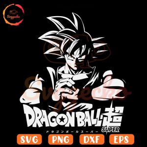 Goku SVG, Anime SVG, Dragon Ball Super SVG PNG Cut Files