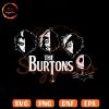 The Burtons SVG, Tim Burton SVG, Horror Halloween Film SVG PNG Cut Files