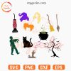 Hocus Pocus Movie SVG Bundle, Witch SVG, Billy Butcherson SVG, Thackery Binx SVG