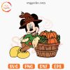 Mickey Mouse SVG, Fall SVG, Farm SVG, Pumpkin And Corn SVG PNG Cricut