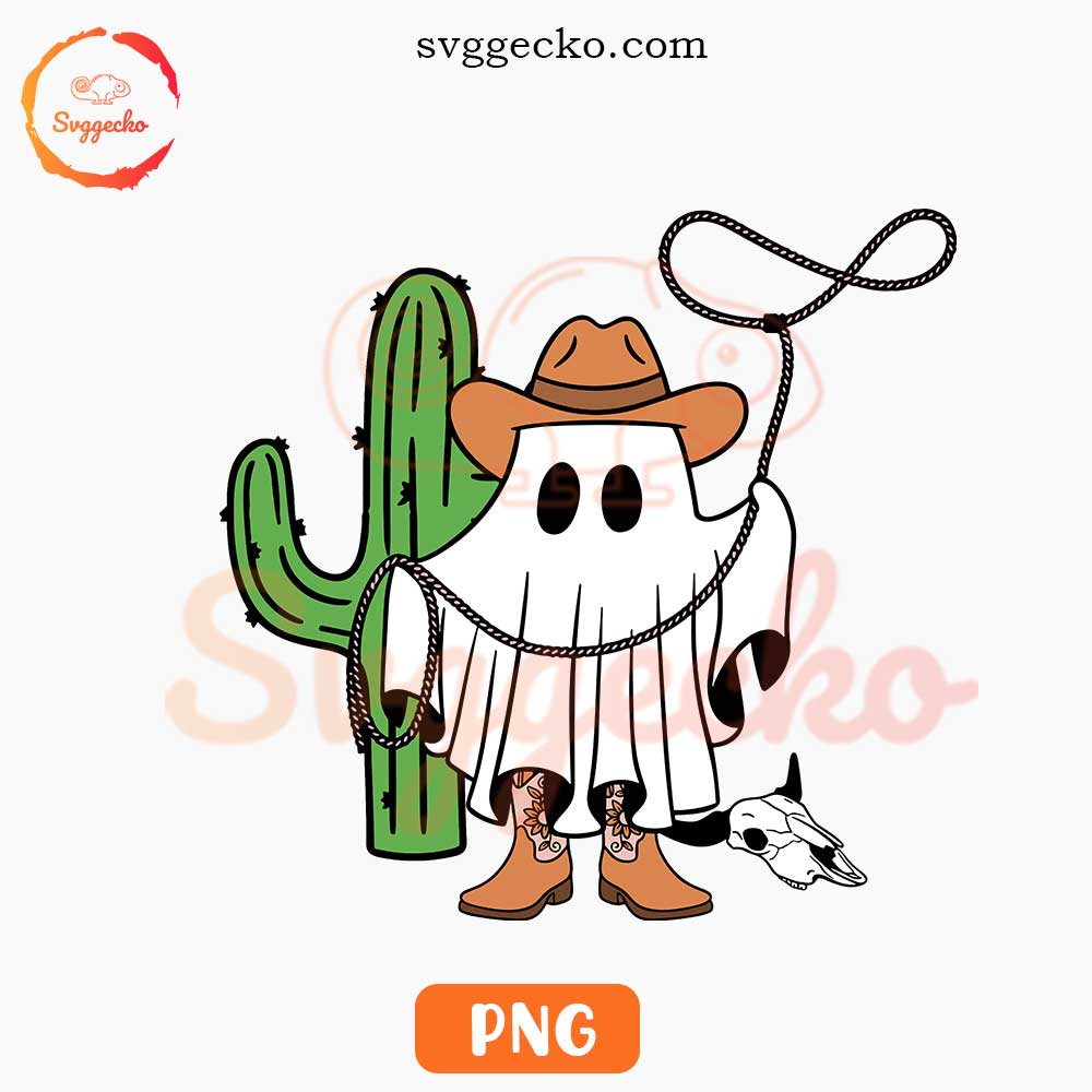 Cowboy Ghost PNG, Cute Western Halloween PNG, Funny Spooky Vibes PNG Cowboy Ghost PNG, Cute Western Halloween PNG, Funny Spooky Vibes PNG