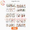 Cute Ghost Halloween PNG Bundle, Spooky Season PNG Designs