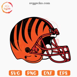 Cincinnati Bengals Helmet SVG, Bengals Football Team SVG PNG Cricut