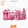 Breast Cancer Awareness Coffee Cups PNG, Pink Ribbon Coffee PNG Designs