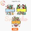 Mickey Mouse Friends Christmas Custom Name PNG, Holiday PNG, Disney Xmas Vacation PNG