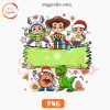 Toy Story Chibi Christmas Custom Name PNG, Woody Friends Xmas PNG For Kids