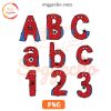 Spider Man Doodle Letters PNG, Cute Spider Custom Name PNG Files