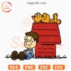 Garfield And Jon Arbuckle SVG, Cartoon Cat SVG PNG Digital Download