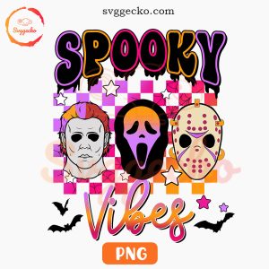 Jason Ghostface Michael Spooky Vibes PNG, Horror Halloween PNG, Scary Movie PNG Design Files