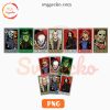 Horror Tarot Cards PNG Bundle, The Butcher PNG, The Killer PNG, Halloween Tarot PNG