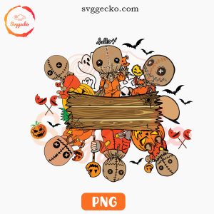 Sam Trick r Treat Custom Name PNG, Cute Horror Halloween PNG Digital Files