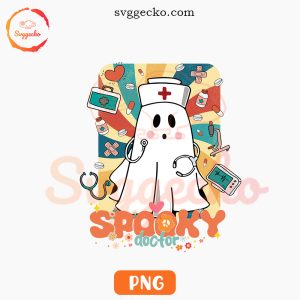 Spooky Doctor PNG, Ghost PNG, Funny Halloween Doctor PNG Instant Download