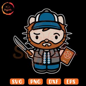 Hello Kitty Idjit Bobby SVG PNG EPS DXF Digital Download