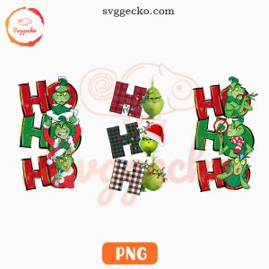 Ho Ho Ho Grinch PNG Bundle, Funny Grinchmas PNG, Merry Christmas Grinch PNG Sublimation