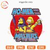 Homer And The Master Of The Beer SVG, Funny Simpsons Drinks Party SVG PNG