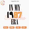 In My 1987 Era SVG, Taylor Swift Travis Kelce SVG PNG Cut Files