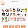 Looney Tunes Characters SVG Bundle, Bugs Bunny SVG, Daffy Duck SVG, Porky Pig SVG